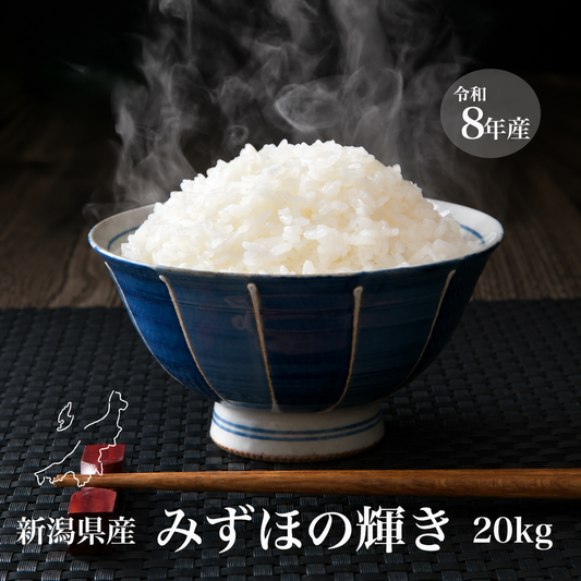 新潟県産みずほの輝き 和泉 20kg(5kg×4)(令和8年新米)