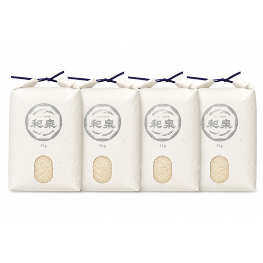 新潟県産みずほの輝き 和泉 20kg(5kg×4)（令和8年新米）